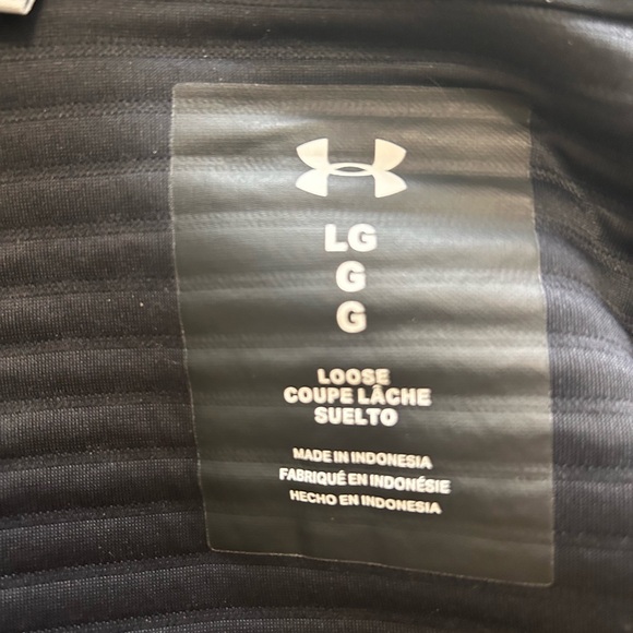 Under Armour, Sporty Bomber Style Track Jacket, Black, Men’s Large - Picture 3 of 3